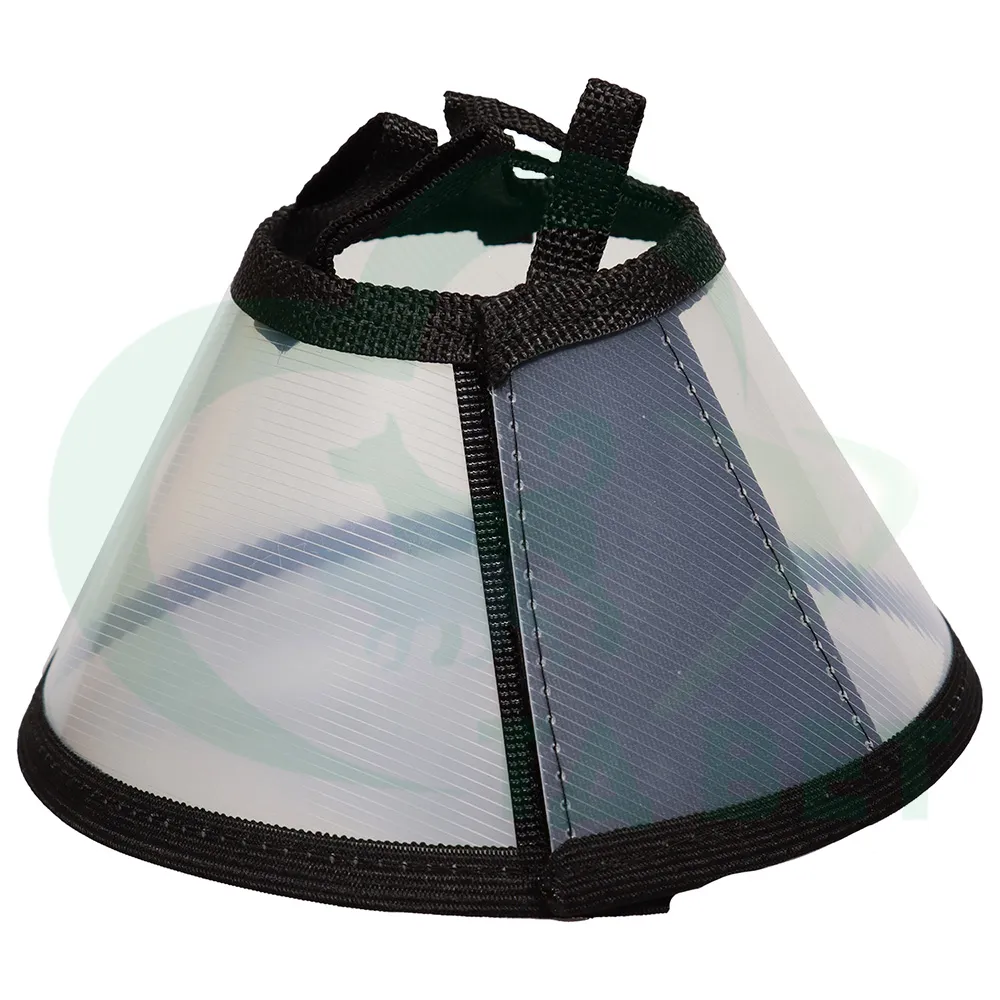 ТД ВЕТ воротник защитный пластиковый (рифленый), 10 см