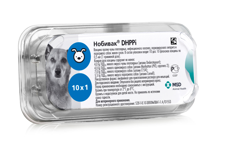 Нобивак DHPPI, 1 доза