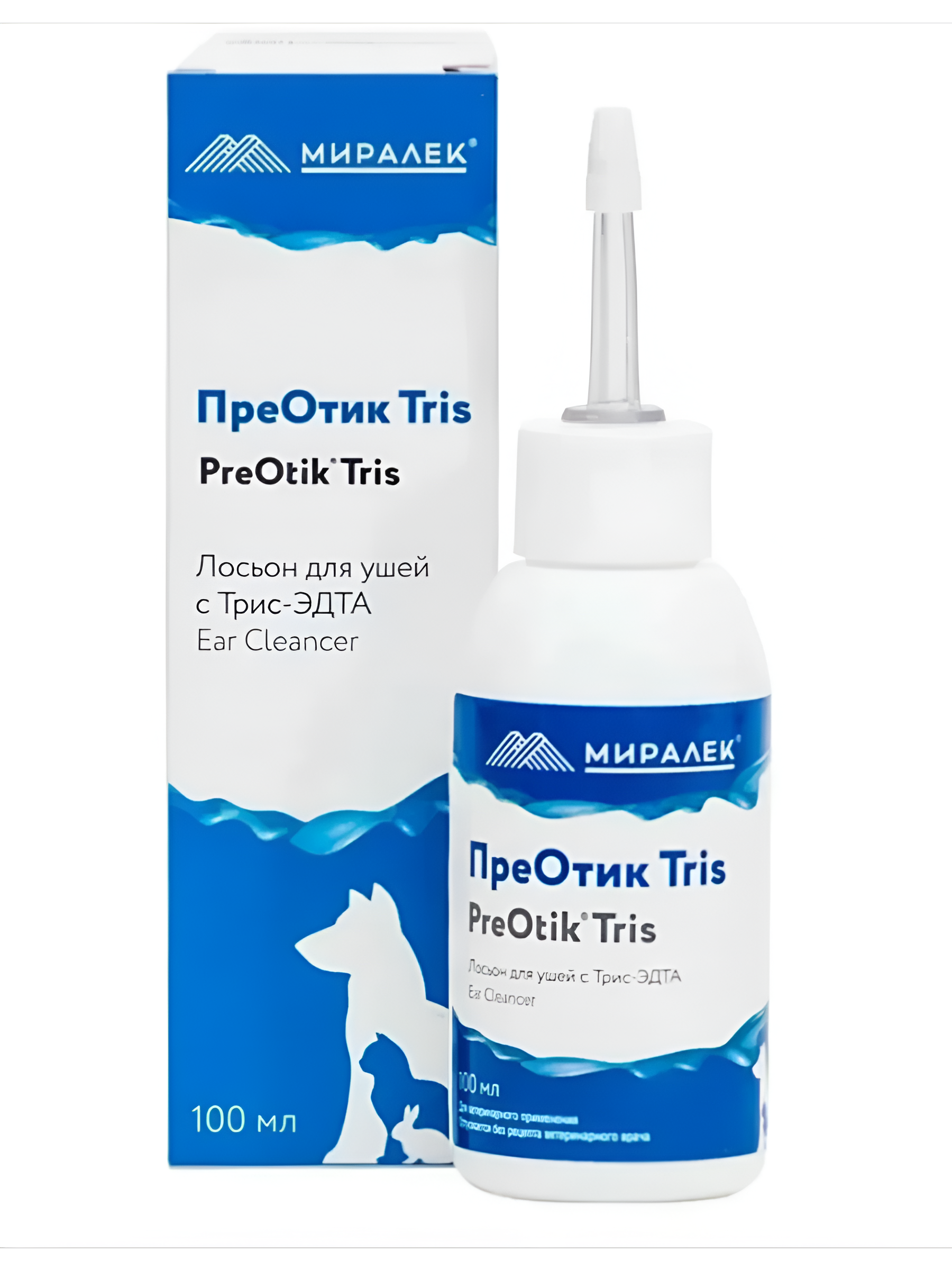 Миралек ПреОтик TRIS лосьон для ушей , 100 мл