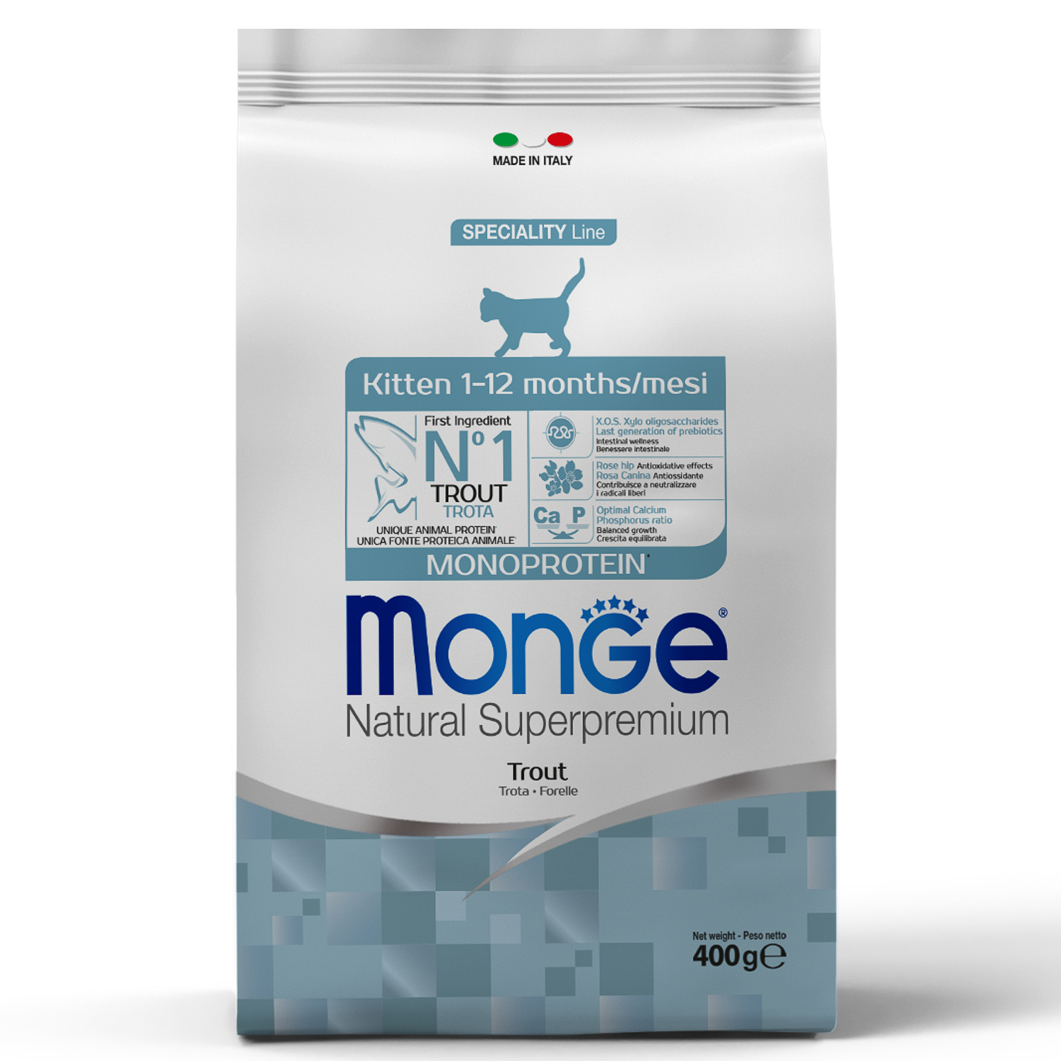 Monge Superpremium Monoprotein для котят (форель)