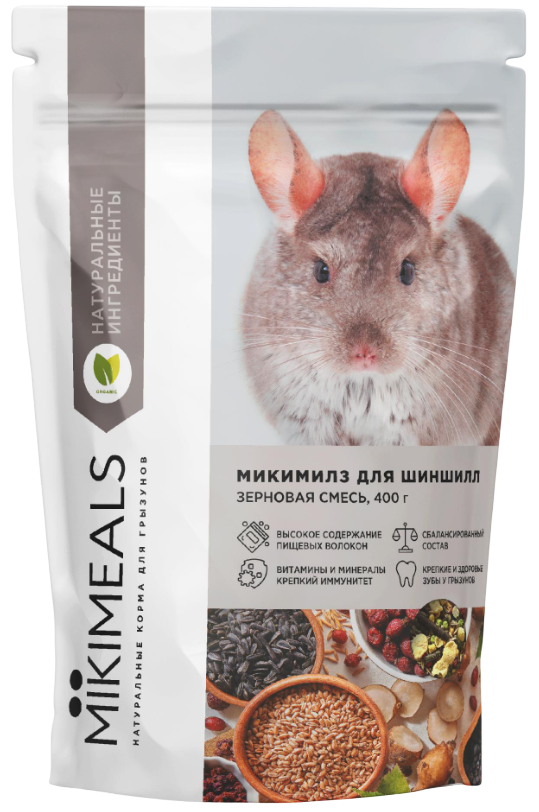 MIKIMEALS корм для шиншилл