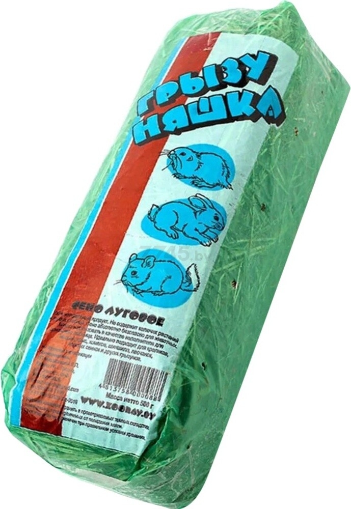 Грызуняшка сено луговое, 500 г