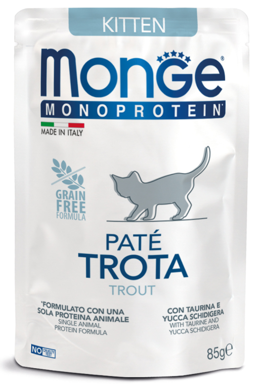 Monge Monoprotein для котят (форель), 85 г