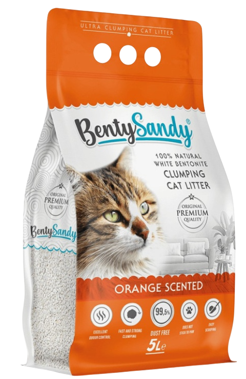 BentySandy Orange наполнитель, 5 л
