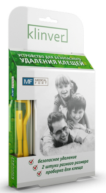 Медикалфорт для удаления клещей, 2 шт