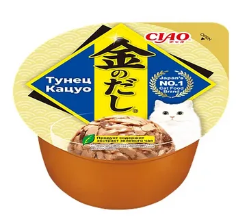  INABA CIAO Kinnodashi Cup для кошек (тунец Кацуо), 70 г