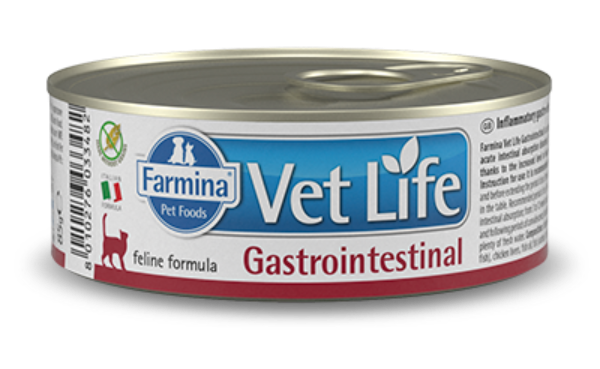 Farmina Vet Life Cat Gastrointestinal, 85 г