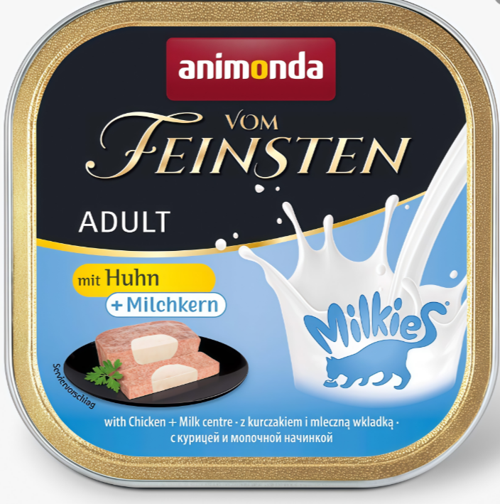Vom Feinsten Milkies для кошек (курица с молочной начинкой), 100 г