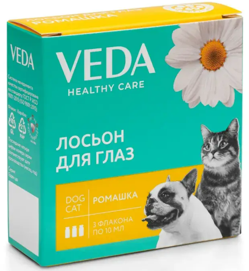 Veda лосьон для глаз (ромашка), 30 мл